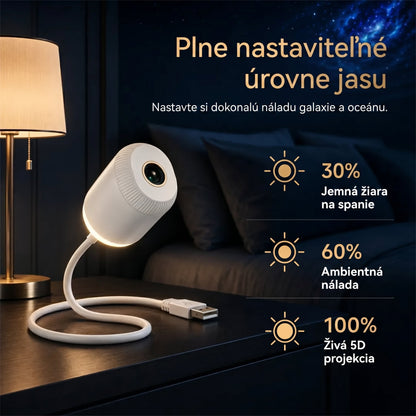 🦈 Posledný deň akcie! 🐋 – HAJUEI® Nočný projektor – Inteligentný holografický projektor hviezd 5️⃣