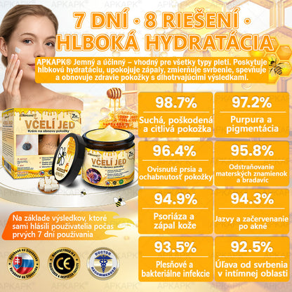 🎄APKAPK® Včelí jed regeneračný krém na pokožku 🔥 Vyvinuté na Slovensku, vyrobené a dodávané zo Slovenska